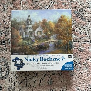 Autumn Church Puzzle - 1000 Pieces